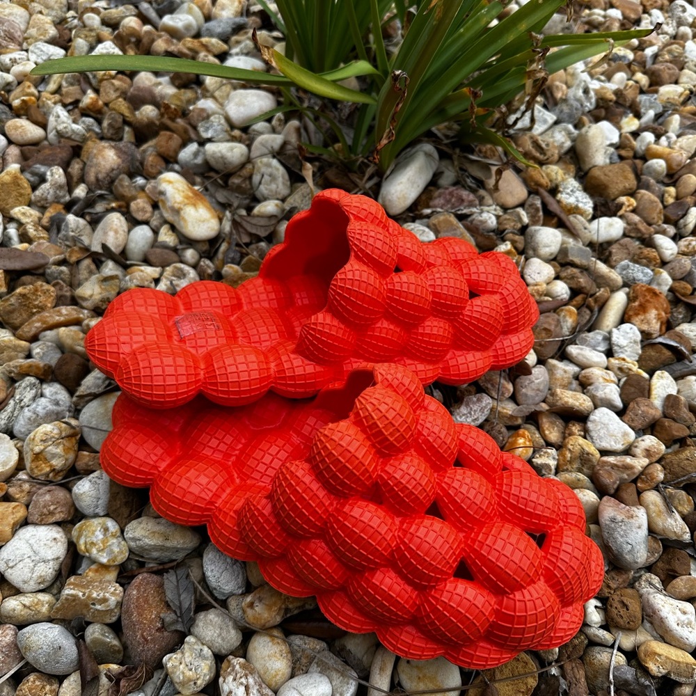 Slippers Bubble Slides Foam Rubber Shoes Massage Womens Golf Ball Unisex